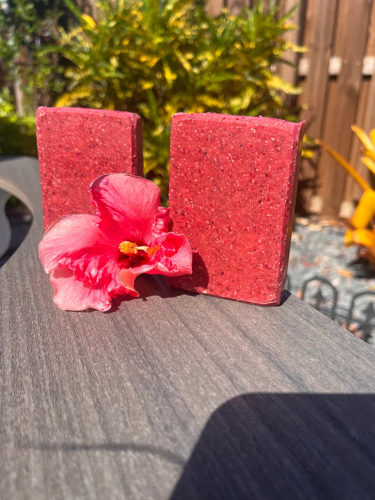 Hibiscus Silk All Natural Tallow Soap